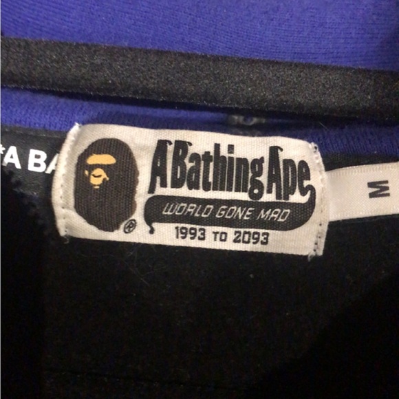 Double Hood Bape Hoode Royal Blue - Picture 5 of 7